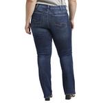 Women's Silver Jeans Co. Plus Size High Note Suki Slim Fit Bootcut Long Jeans - Thumbnail 4 of 5