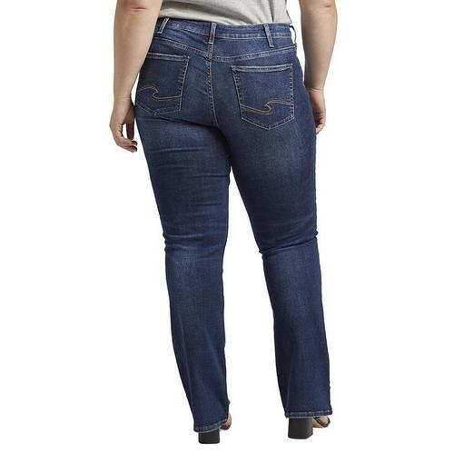 Women's Silver Jeans Co. Plus Size High Note Suki Slim Fit Bootcut Long Jeans - Primary Image