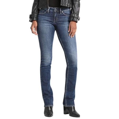 Women's Silver Jeans Co. Suki Slim Fit Bootcut Long Jeans - Primary Image