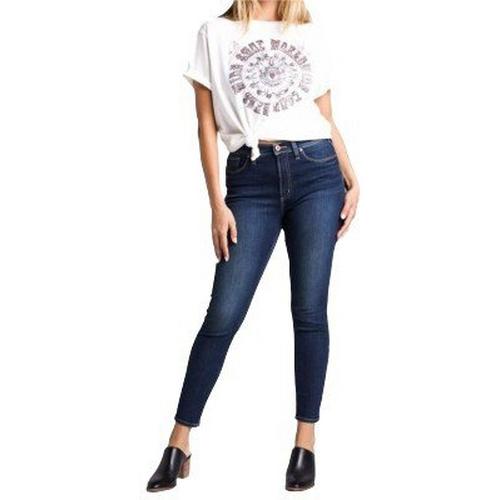 Women's Silver Jeans Co. Suki Slim Fit Bootcut Long Jeans - Primary Image