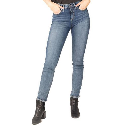 Women's Silver Jeans Co. Suki Slim Fit Bootcut Long Jeans - Primary Image