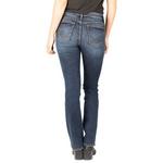 Women's Silver Jeans Co. Silver Elyse Washed Slim Fit Bootcut Jeans - Thumbnail 3 of 3