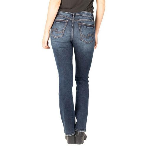 Women's Silver Jeans Co. Silver Elyse Washed Slim Fit Bootcut Jeans - Primary Image