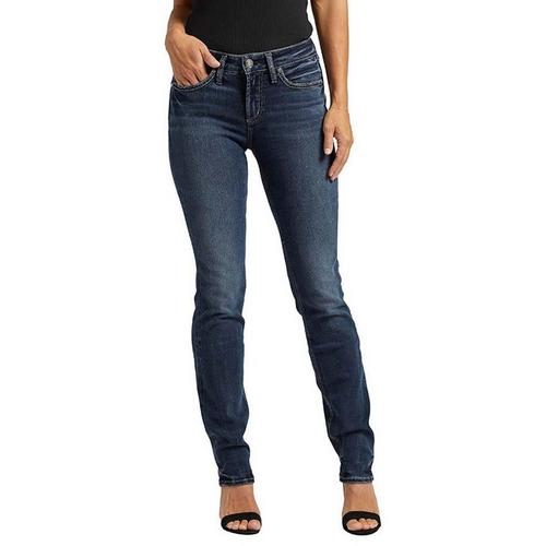 Women's Silver Jeans Co. Suki Curvy Straight Jeans - Primary Image