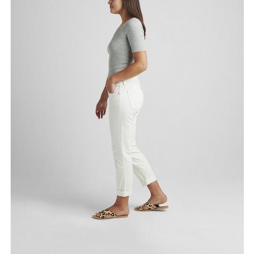 Women's JAG Jeans Carter Relaxed Fit Girlfriend Cropped Jeans - Primary Image