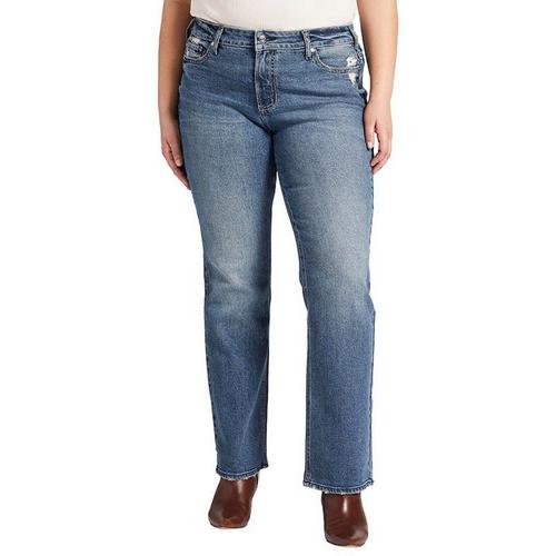 Women's Silver Jeans Co. Plus Size Suki Plus Slim Fit Bootcut Jeans - Primary Image