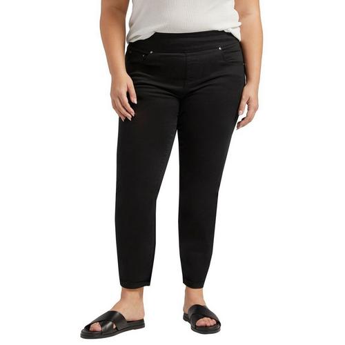 Women's JAG Jeans Plus Size Plus Amelia Pull-On Slim Fit Straight Ankle Jeans - Primary Image