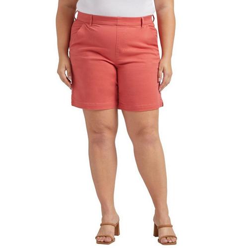 Women's JAG Jeans Plus Size Maddie Pull-On Chino Shorts - Primary Image