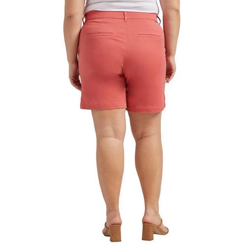 Women's JAG Jeans Plus Size Maddie Pull-On Chino Shorts - Primary Image