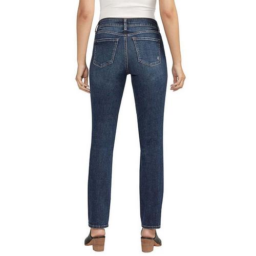 Women's Silver Jeans Co. Elyse Comfort Straight Jeans - Primary Image