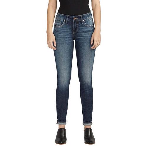Women's Silver Jeans Co. Slim Fit Girlfriend Jeans - Primary Image