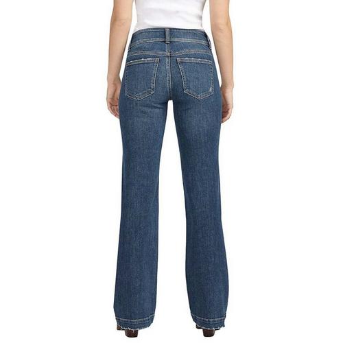 Women's Silver Jeans Co. Suki Trouser Curvy Straight Jeans - Primary Image