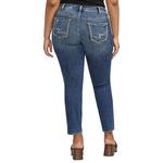 Women's Silver Jeans Co. Plus Size Britt Curvy Straight Jeans - Thumbnail 3 of 3
