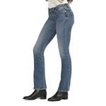 Women's Silver Jeans Co. Tuesday Faded Slim Fit Bootcut Jeans - Thumbnail 2 of 3