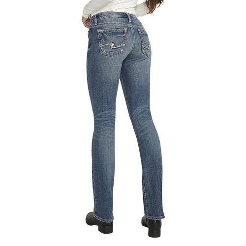 Women's Silver Jeans Co. Tuesday Faded Slim Fit Bootcut Jeans - Primary Image