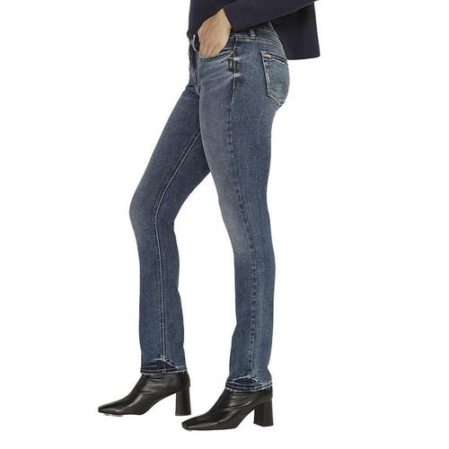 Women's Silver Jeans Co. Suki Faded Curvy Straight Jeans - Primary Image