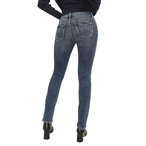 Women's Silver Jeans Co. Suki Faded Curvy Straight Jeans - Primary Image