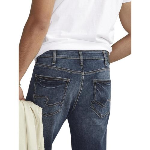 Men's Silver Jeans Co. Zac Relaxed Fit Straight Jeans - Primary Image