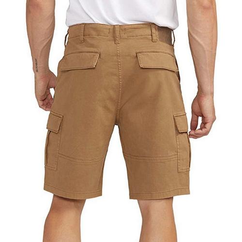 Men's Silver Jeans Co. Khaki Cargo Shorts - Primary Image