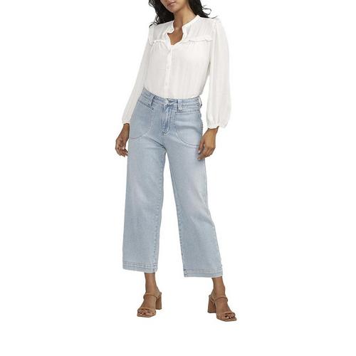 Women's JAG Jeans Sophia Crop Original Wide Leg Jeans - Primary Image