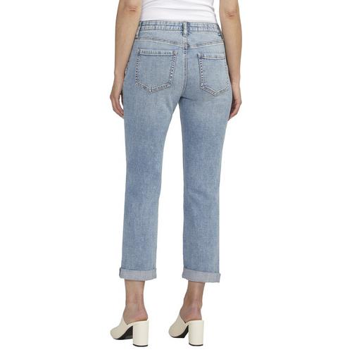 Women's JAG Jeans Carter Slim Fit Straight Cropped Jeans - Primary Image