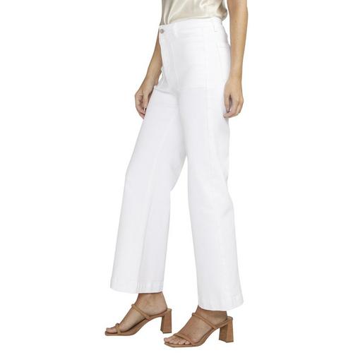 Women's Silver Jeans Co. High Rise Patch Pocket Chino Pants - Primary Image