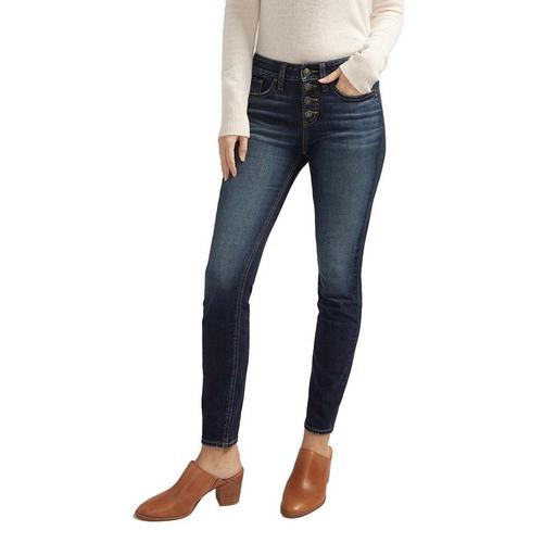 Women's Silver Jeans Co. Luxe Slim Fit Skinny Jeans - Primary Image