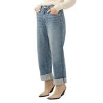 Women's Silver Jeans Co. Plus Size Plus Size 90s Baggy Loose Fit Wide Leg Jeans - Thumbnail 3 of 4