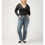 Women's Silver Jeans Co. Plus Size Plus Size Suki Curvy Straight Jeans - Thumbnail 4 of 5