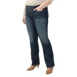 Women's Silver Jeans Co. Plus Size Plus Size Suki Slim Curvy Bootcut Jeans - Thumbnail 3 of 4