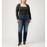 Women's Silver Jeans Co. Plus Size Avery Curvy Bootcut Jeans - Thumbnail 4 of 4
