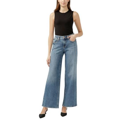 Women's Silver Jeans Co. Suki Curvy Wide Leg Jeans - Primary Image
