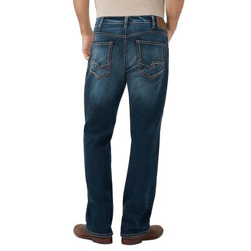 Men's Silver Jeans Co. Zac Relaxed Fit Straight Jeans - Primary Image