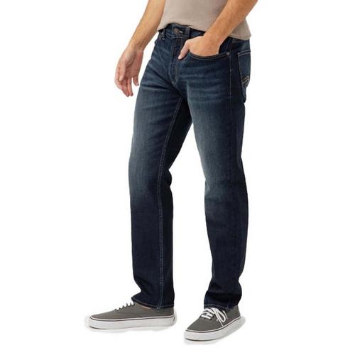 Men's Silver Jeans Co. Eddie No Abrasion-Laser Athletic Fit Tapered Jeans - Primary Image