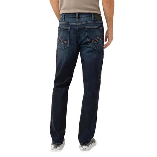 Men's Silver Jeans Co. Eddie No Abrasion-Laser Athletic Fit Tapered Jeans - Primary Image