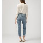 Women's Silver Jeans Co. Plus Size Plus Size Luxe Slim Fit Boyfriend Jeans - Thumbnail 4 of 4