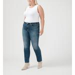 Women's Silver Jeans Co. Plus Size Suki Curvy Straight Jeans - Thumbnail 2 of 3