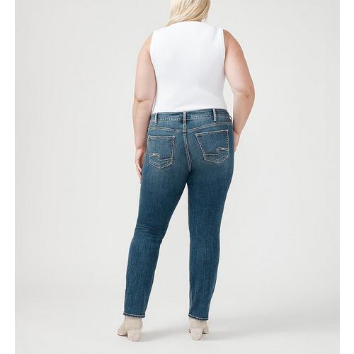 Women's Silver Jeans Co. Plus Size Suki Curvy Straight Jeans - Primary Image