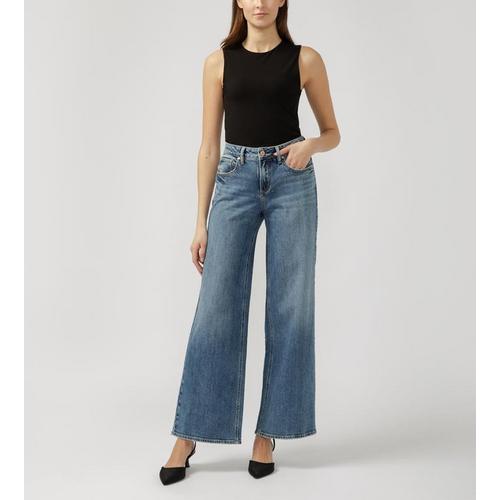 Women's Silver Jeans Co. Plus Size Suki Curvy Wide Leg Jeans - Primary Image