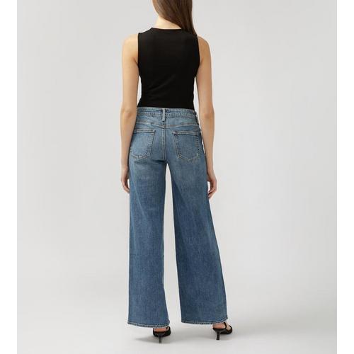 Women's Silver Jeans Co. Plus Size Suki Curvy Wide Leg Jeans - Primary Image