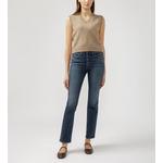 Women's Silver Jeans Co. Plus Size Most Wanted Slim Fit Straight Jeans - Thumbnail 3 of 4