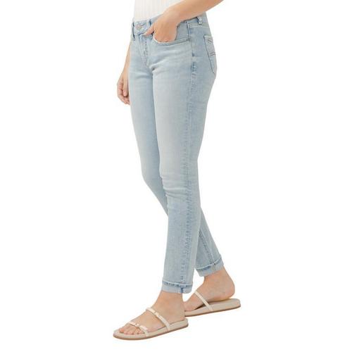Women's Silver Jeans Co. Skinny Slim Fit Girlfriend Jeans - Primary Image