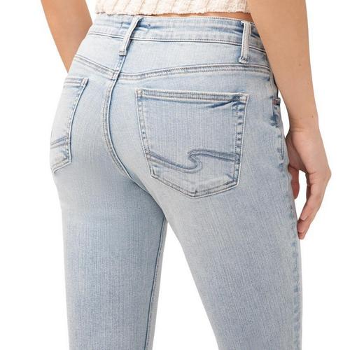 Women's Silver Jeans Co. Power Slim Fit Girlfriend Jeans - Primary Image