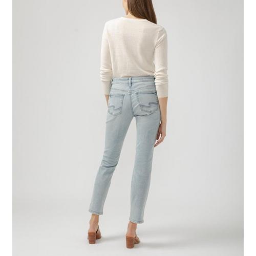 Women's Silver Jeans Co. Power Slim Fit Girlfriend Jeans - Primary Image