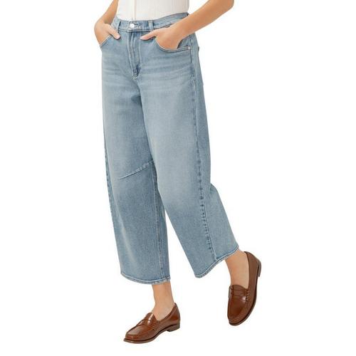 Women's Silver Jeans Co. Ankle Relaxed Fit Barrel Ankle Jeans - Primary Image