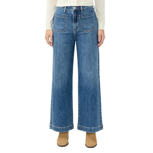 Women's Silver Jeans Co. Vintage Ankle Ankle Relaxed Fit Wide Leg Ankle Jeans - Primary Image