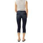 Women's Silver Jeans Co. Elyse Luxe Capri Skinny Jeans - Thumbnail 2 of 4