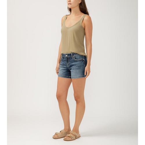 Women's Silver Jeans Co. Elyse Comfort Fit Jean Shorts - Primary Image