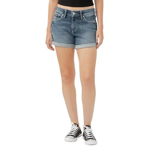 Women's Silver Jeans Co. Boyfriend Jean Shorts - Primary Image
