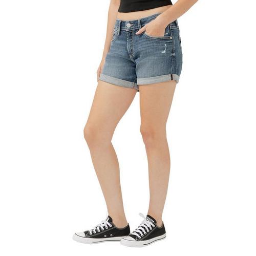 Women's Silver Jeans Co. Boyfriend Jean Shorts - Primary Image